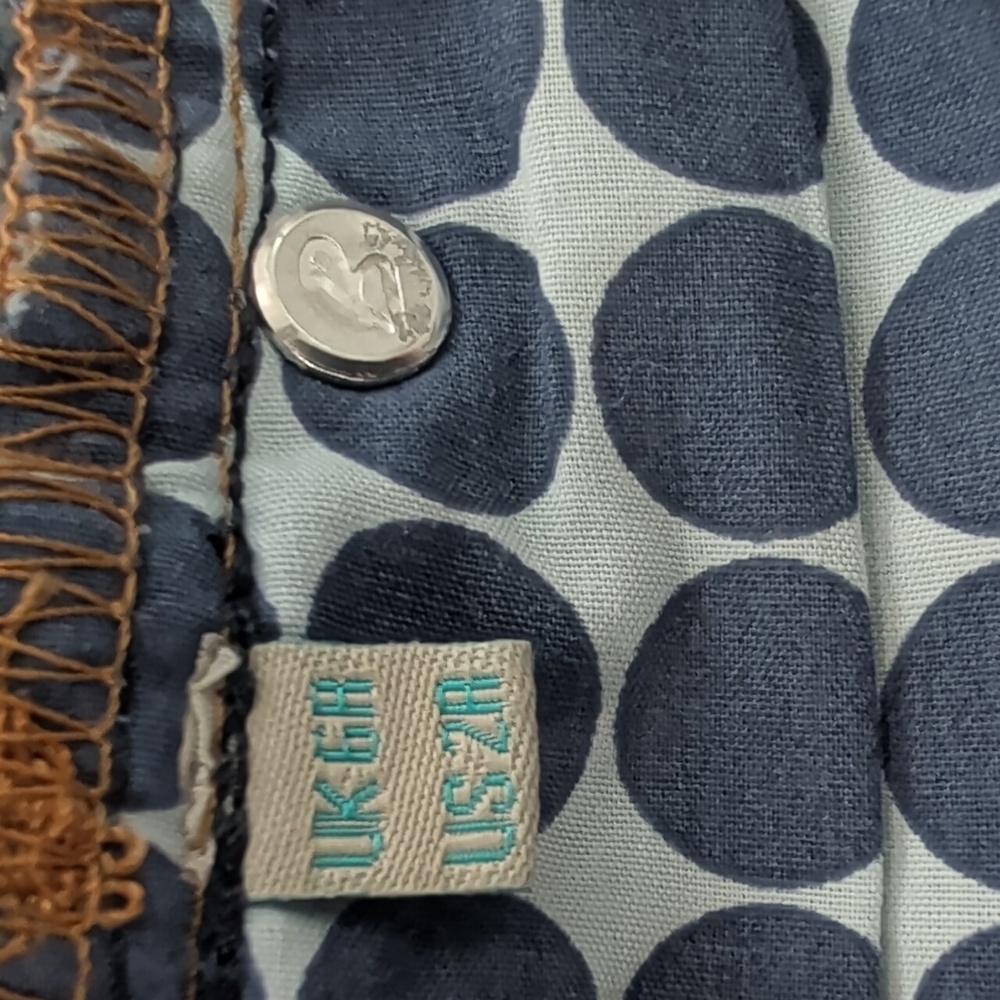 New BODEN Dark Blue Wash Slim Straight Leg Jean 2R / 2 Regular 30.5" Inseam - Picture 10 of 10